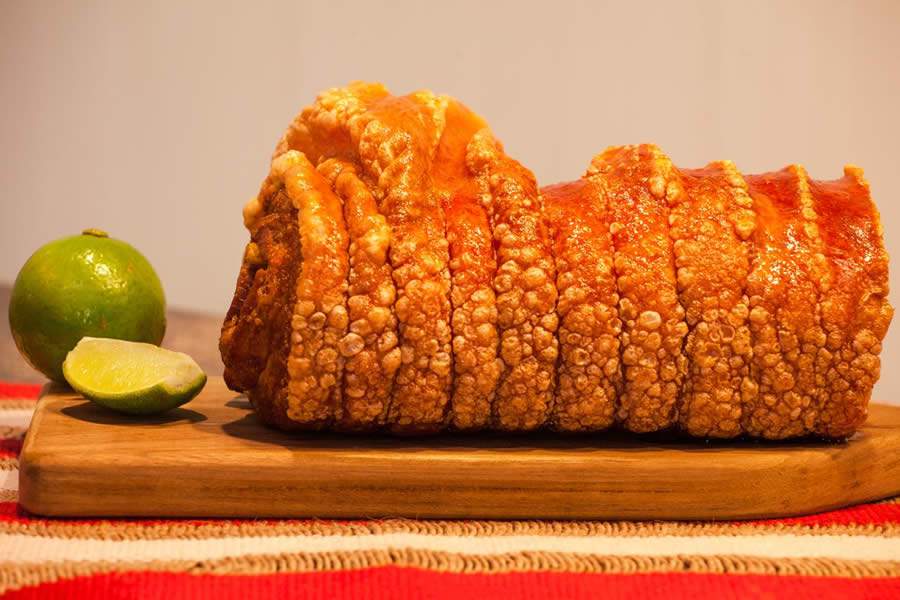 Torresmos recheados ser&atilde;o uma das op&ccedil;&otilde;es para apreciar no Festival - Foto: Divulga&ccedil;&atilde;o - Komblue