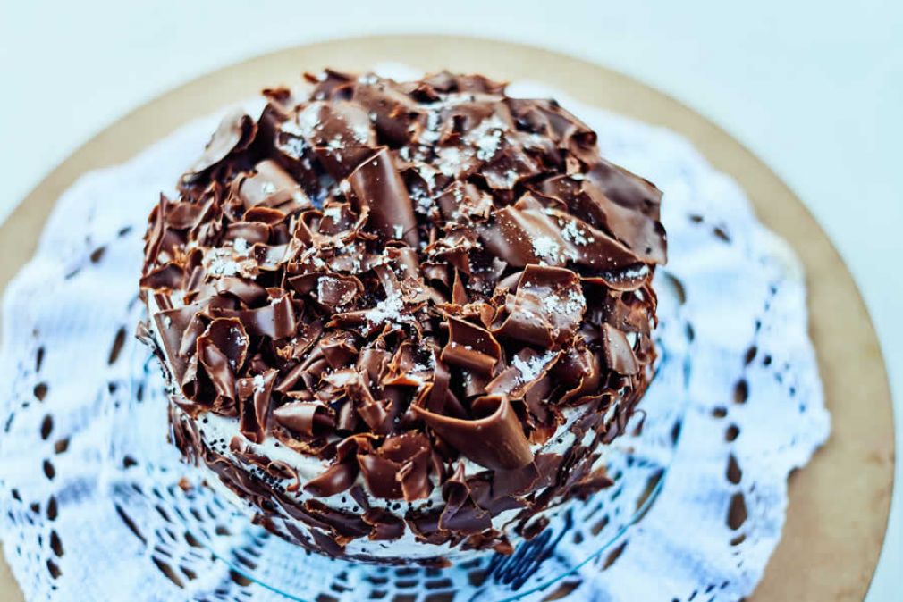 Bolo Floresta Negra Invertido