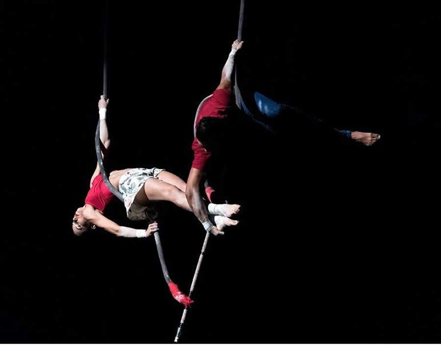 Alunos da Escola Nacional de Circo Luiz Olimecha - Funarte. Foto: &copy; Micael Bergamaschi​​​​​​​