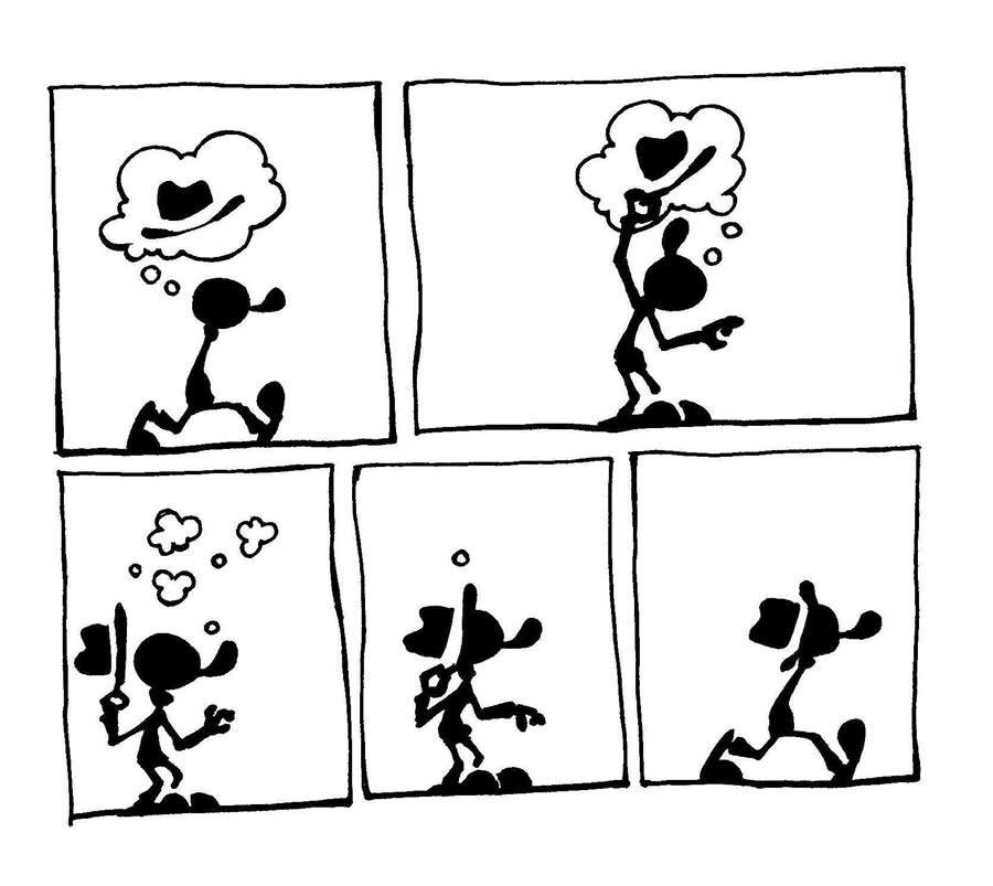 Clovis, persona de tirinhas, ganha livro