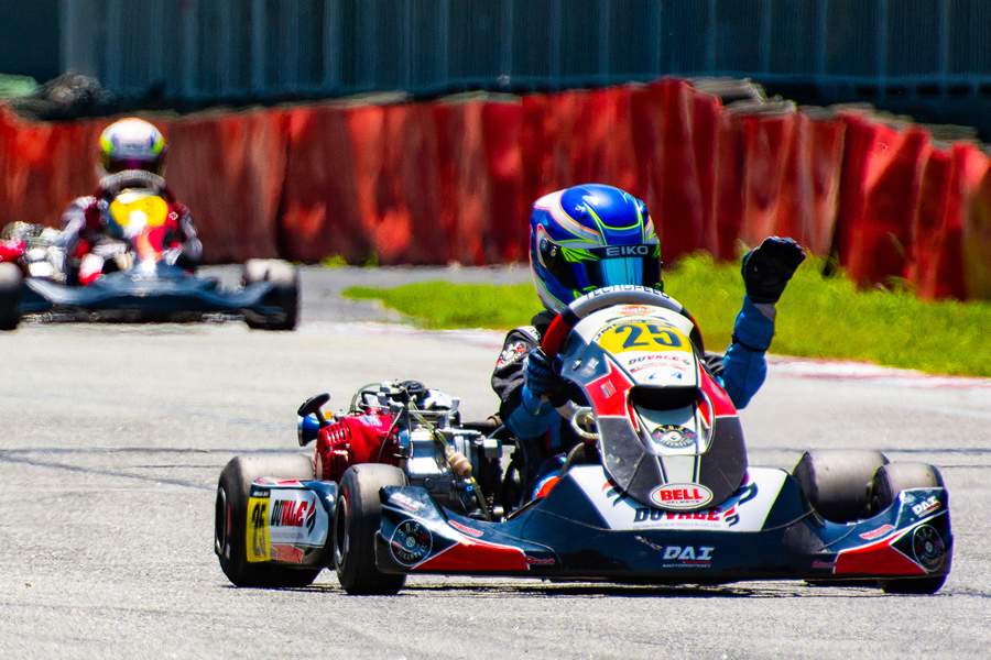Miguel Silva colecionou vit&oacute;rias e t&iacute;tulo na F4 J&uacute;nior (Foto: Leonardo Dias)