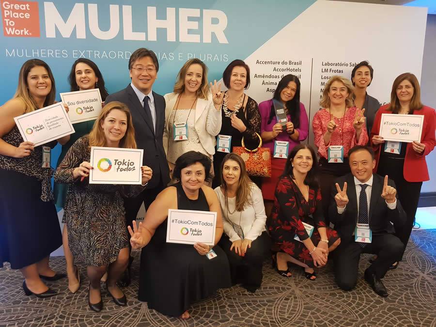 TOKIO MARINE conquista a 3ª posição no ranking Melhores empresas para a Mulher Trabalhar, do GPTW Brasil