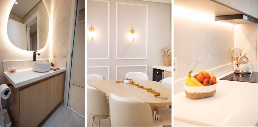 5 formas de usar a biofilia e móveis claros para ampliar o espaço e promover bem-estar