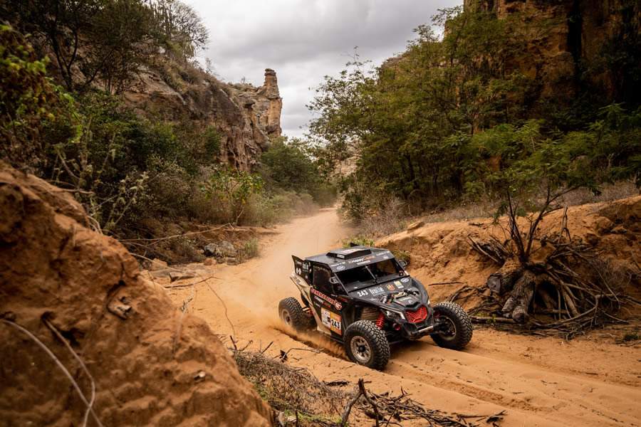 Dupla de Goi&acirc;nia (GO) vai estrear no rali argentino em 2022 - (Victor Eleut&eacute;rio/Fotop)