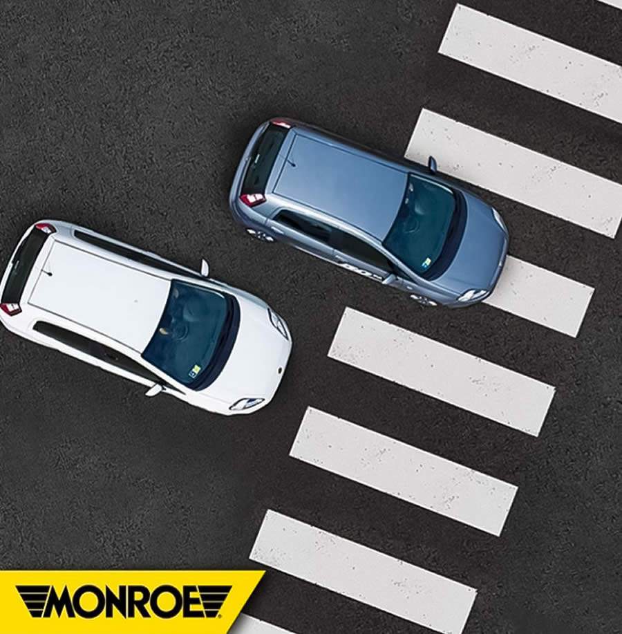 Amortecedores desgastados interferem na dist&acirc;ncia de frenagem do ve&iacute;culo