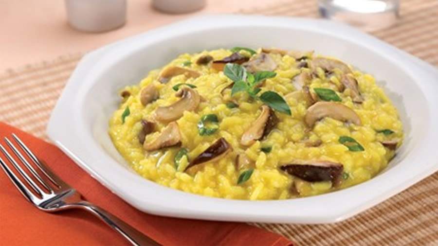  &nbsp;  Risoto Milan&ecirc;s com Cogumelos - Divulga&ccedil;&atilde;o