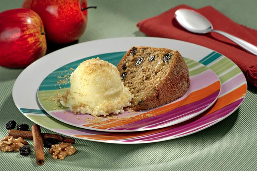 Bolo de Casca de Maçã - Marca Zabet Divulgação