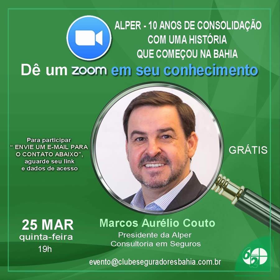 Clube dos Seguradores da Bahia recebe executivos da Alper Corretora de Seguros