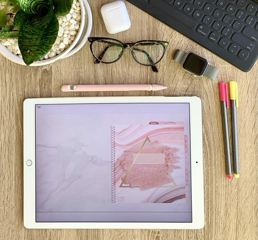 Brasileira traz para o Brasil o mercado de planners digitais