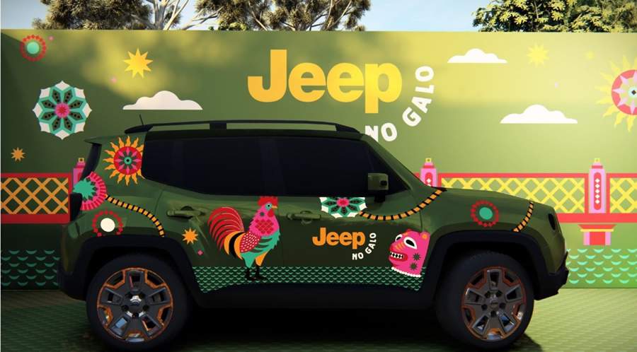Jeep&reg; marca presen&ccedil;a pelo quarto ano consecutivo no Galo da Madrugada, maior bloco carnavalesco do mundo