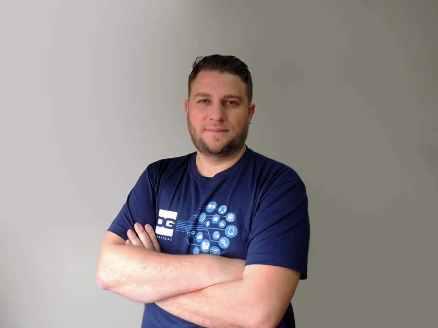 Everton Fortes, co-founder e CEO da DG Solutions - Divulgação (DG Solutions)