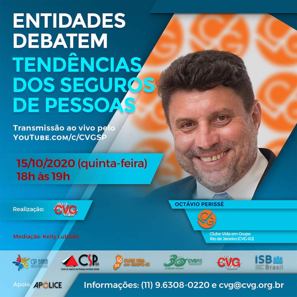 Octávio Perissé, presidente do CVG-RJ, debaterá com representantes de entidades estaduais. Arte: Divulgação