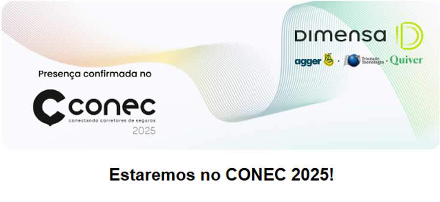 CONEC 2025 : soluções digitais da QUIVER e AGGER serão destaque no evento de seguros
