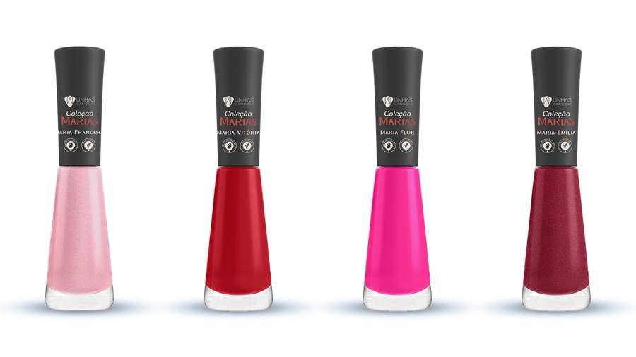 Coleção &quot;Marias&quot;, Unhas Cariocas - Divulgação Unhas Cariocas