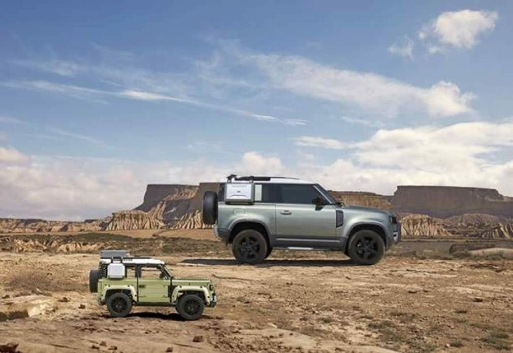 Novo Land Rover Defender Chega ao Brasil, Feito de Lego