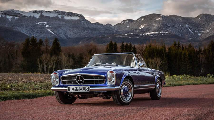 Militec 1 mostra Mercedes cl&aacute;ssico com motor el&eacute;trico - Hemmels