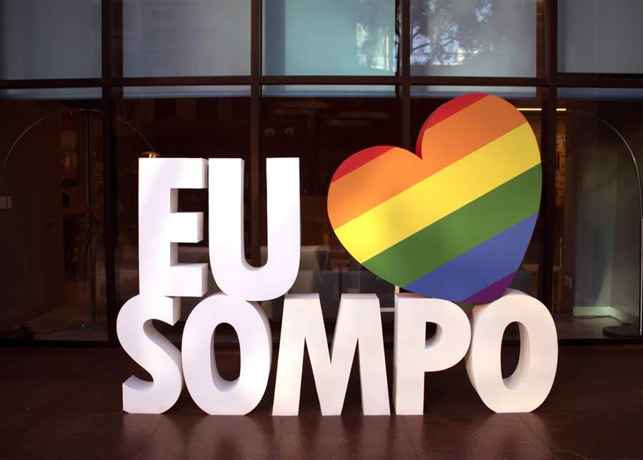 SOMPO SEGUROS promove a&ccedil;&otilde;es no m&ecirc;s do Orgulho LGBTQ+