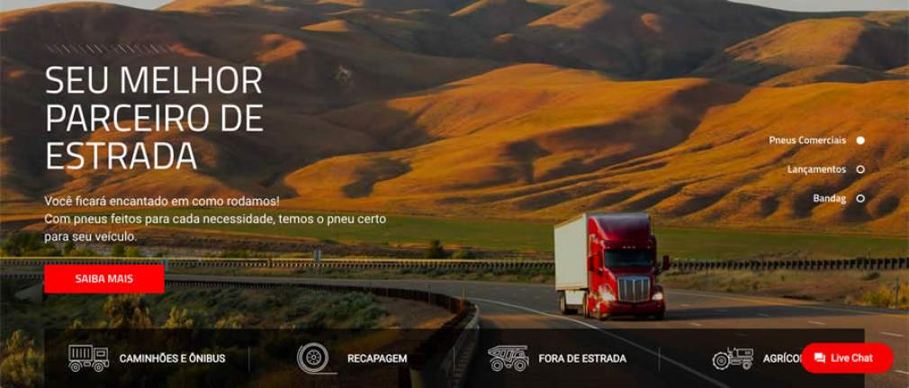 Bridgestone Apresenta Novo Website Para Sua Divisão Comercial