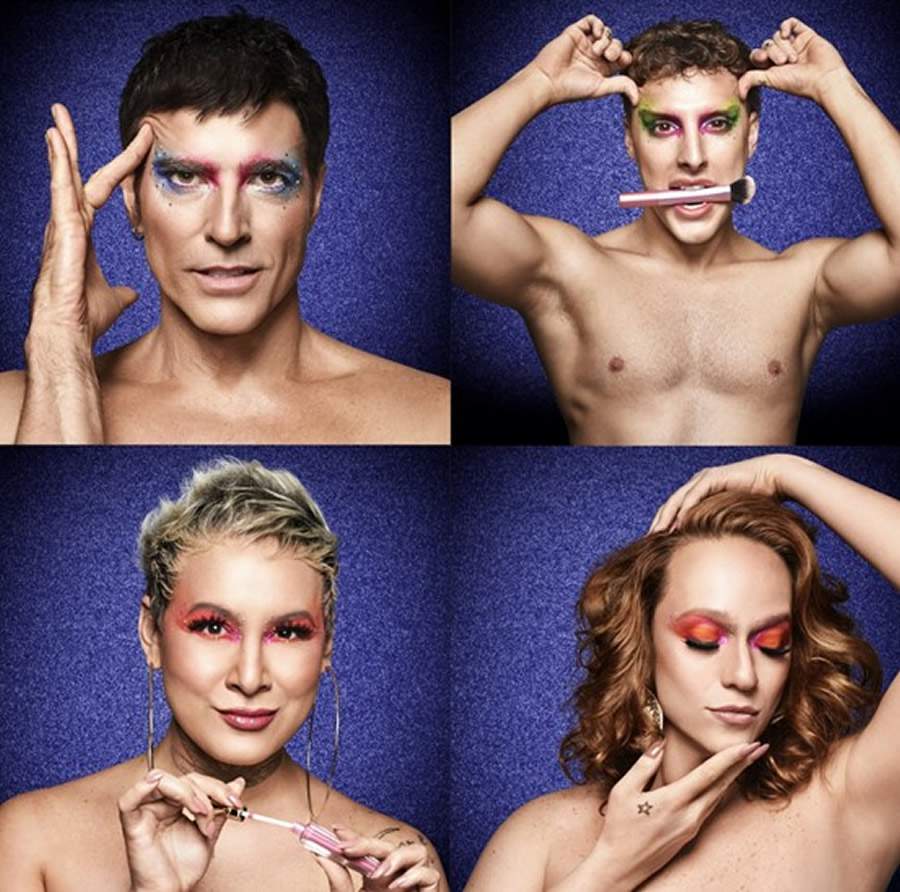 Da esquerda para a direita: Reynaldo Gianecchini, Diego Martins, Ver&oacute;nica Valenttino e Wallie Ruy (Cr&eacute;dito: Pedro Dimitrow/ Divulga&ccedil;&atilde;o @priscillarainhadodesertobr)