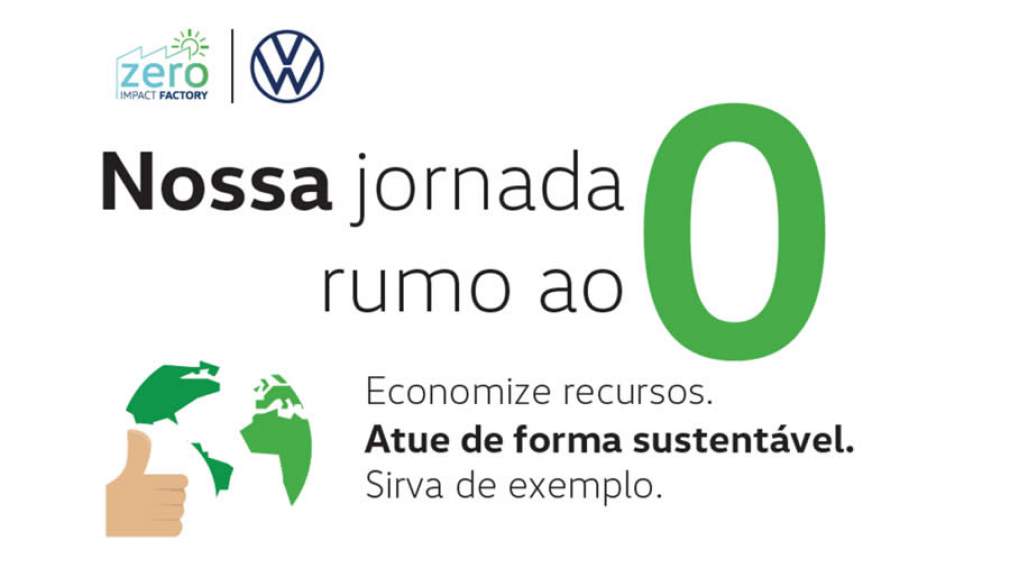 VW do Brasil implementa programa global Zero Impact Factory