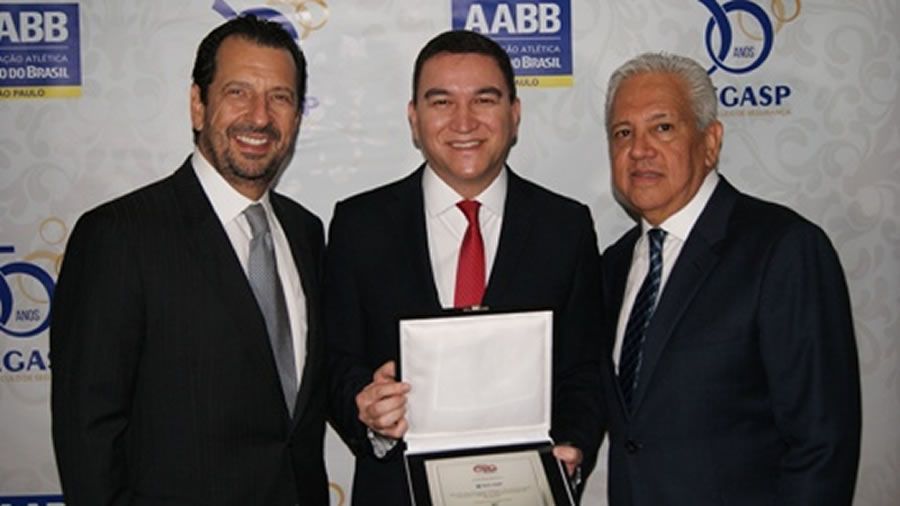 Da esq. p/dir.: César Tadeu Carloni, Silas Kasahaya e Hamilton Morgado