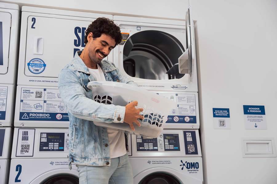 Divulgação OMO Lavanderia