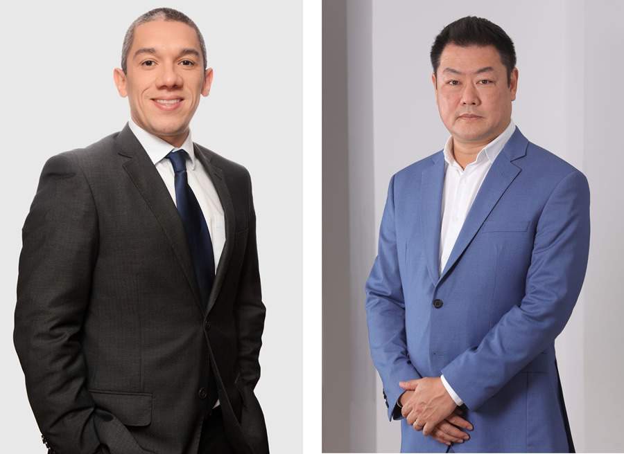 Alex Rocha, superintendente de Gestão do Cliente da Seguros Unimed e Fábio Nogi, superintendente de Inovação e Odontologia da Seguros Unimed