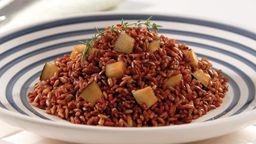  Arroz vermelho com coco refogado - Divulga&ccedil;&atilde;o