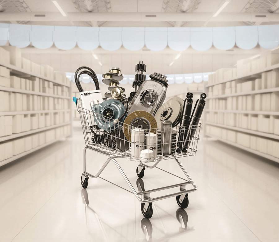 CNH Industrial estreia e-commerce de peças para máquinas CASE Construction Equipment e New Holland Construction