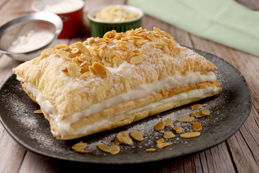 Receita Castelo: Mil Folhas de Limão