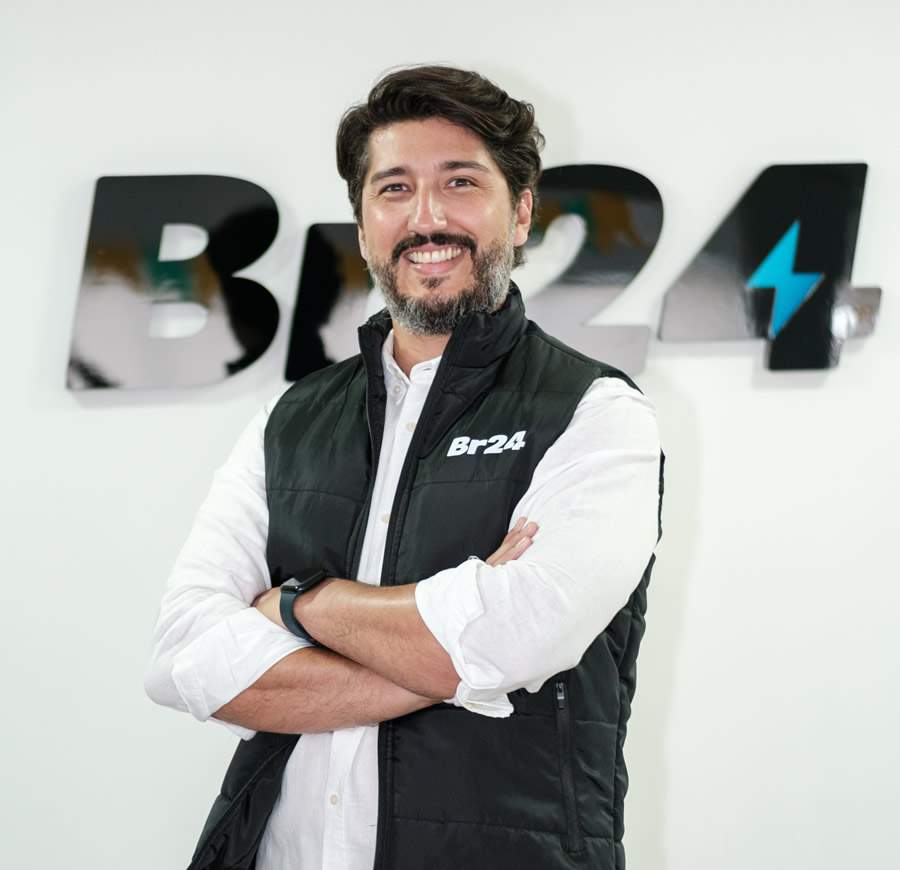 Filipe Bento, CEO da Br24 - Divulga&ccedil;&atilde;o