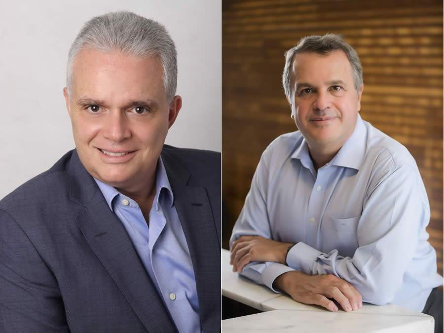 Paulo Marcelo, CEO da Solutis e Pedro Paulo Cunha, CIO da EABR