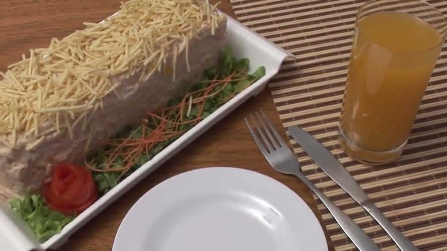 Torta fria de atum da ABIMAPI