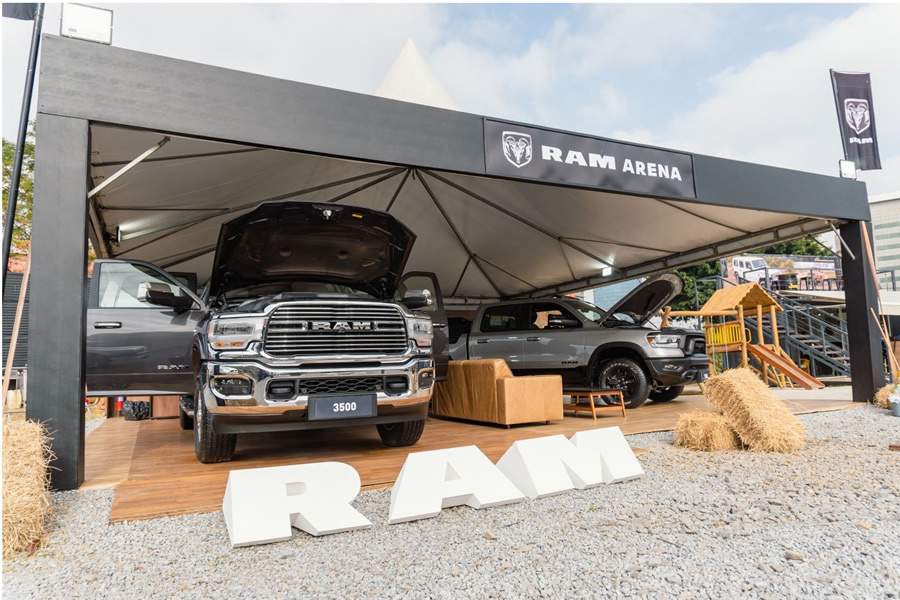 Ram Arena leva o poder inigual&aacute;vel da marca para Curitiba