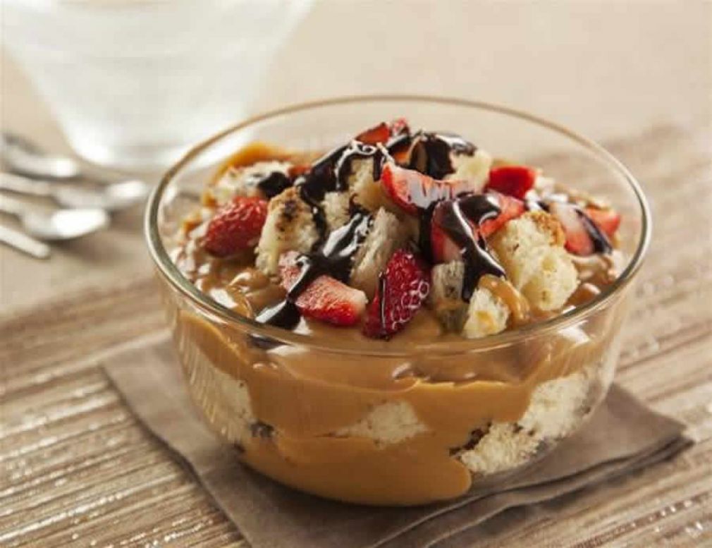 Receita CAF&Eacute; PEL&Eacute;: Terrine de Panetone com Caf&eacute; e Doce de Leite