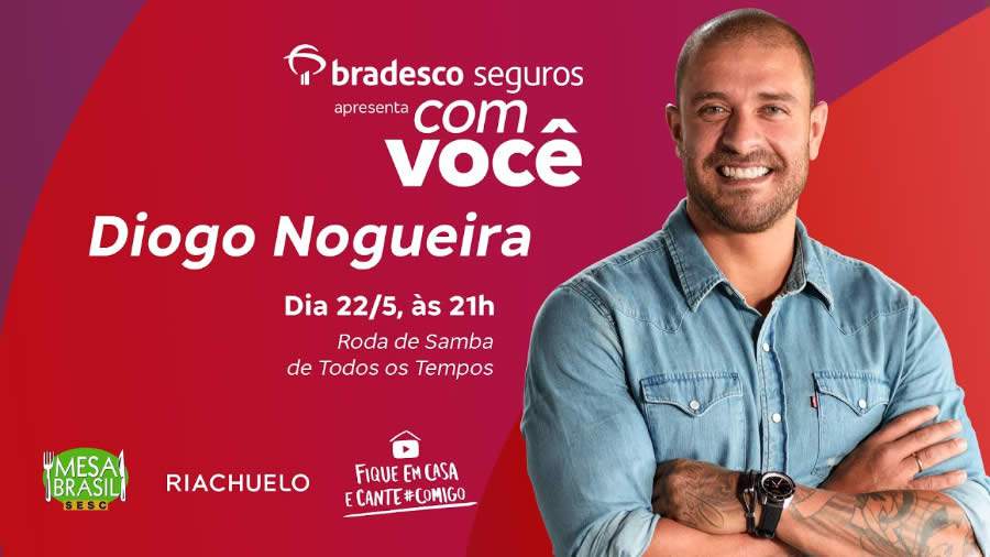 Bradesco Seguros anuncia pr&oacute;xima live com Diogo Nogueira