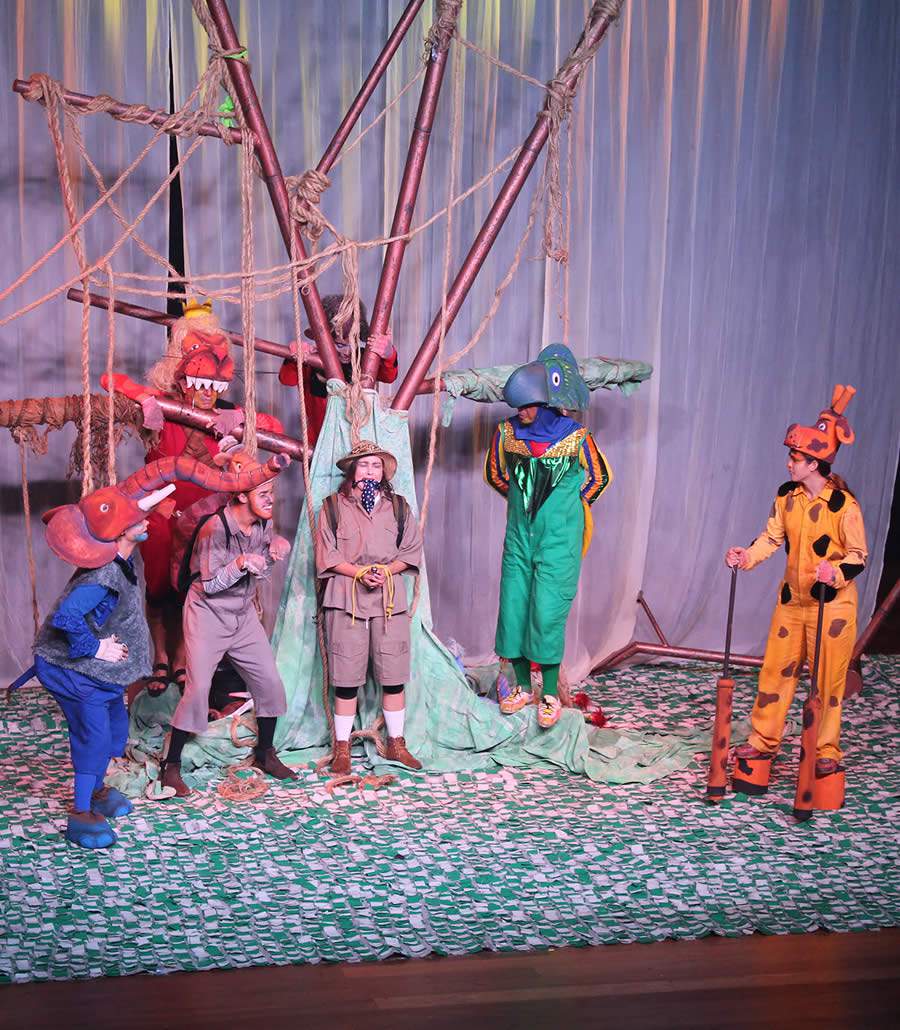 O musical “Soltando os Bichos” faz duas apresentações na 46ª Campanha de Popularização do Teatro e da Dança