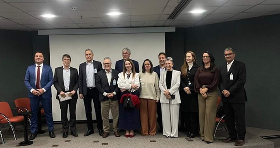 Os participantes do evento na Susep