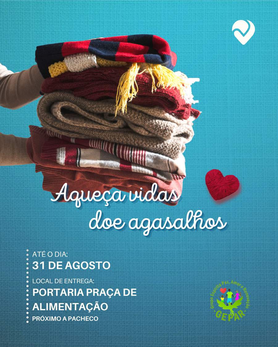 Shopping Multicenter Itaipu inicia campanha do agasalho