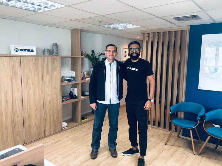 M&aacute;rcio Buss (Cubus) e Thiago Le&atilde;o (Nomus).