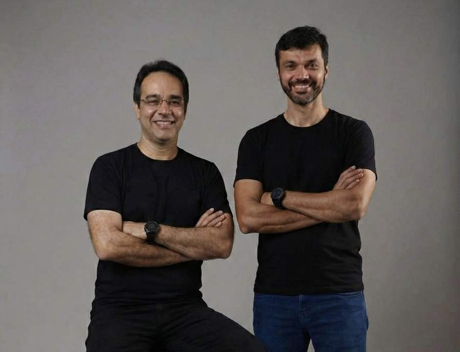 Da esquerda para a direita - Pedro Rezende, s&oacute;cio-fundador da Affix - Elton Carluci, CEO da Kuint - Divulga&ccedil;&atilde;o