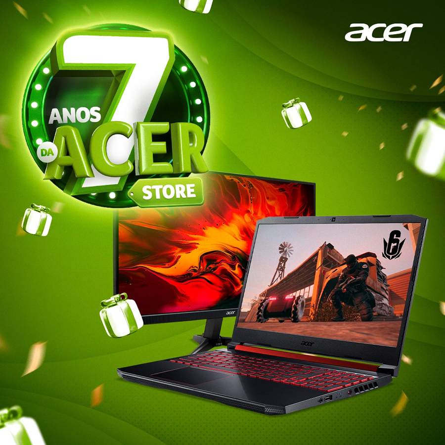 Anivers&aacute;rio de 7 anos da Acer Store traz promo&ccedil;&otilde;es e novidades durante todo m&ecirc;s