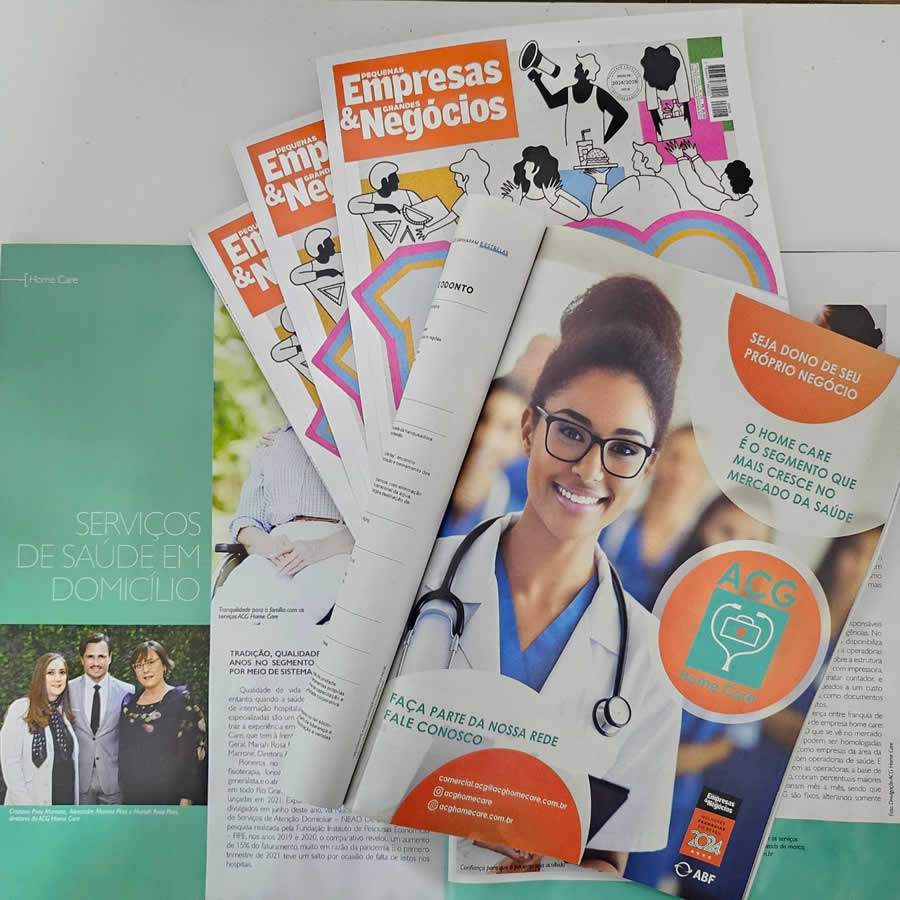 ACG Home Care recebe pr&ecirc;mio de melhor franquia do setor da revista PEGN