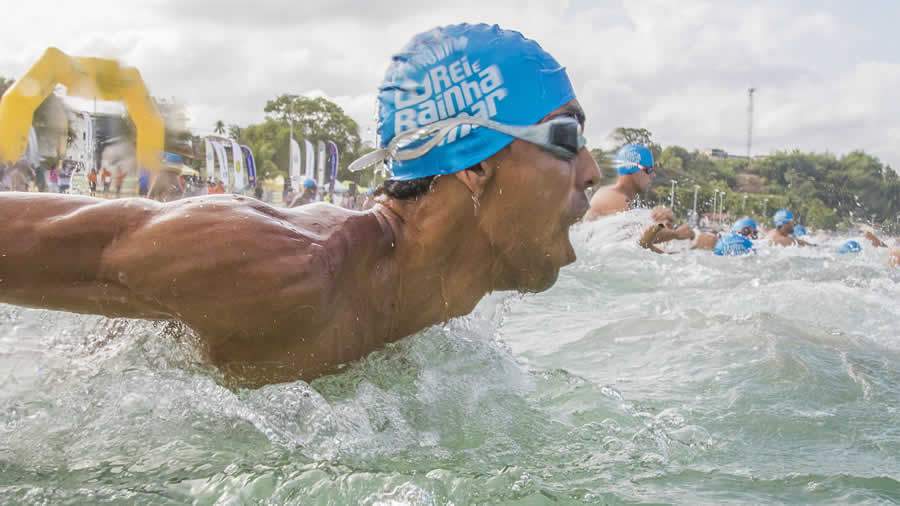 Aret&ecirc; recebe Rei e Rainha do Mar e comprova a sua voca&ccedil;&atilde;o para o esporte de alto rendimento