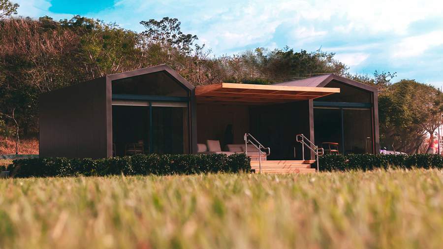  Lounge da Revo no empreendimento residencial Quinta da Baroneza. Divulgação: Revo