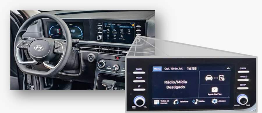  Multim&iacute;dia desenvolvida pela Hyundai Mobis para oferecer conectividade com seguran&ccedil;a - Divulga&ccedil;&atilde;o