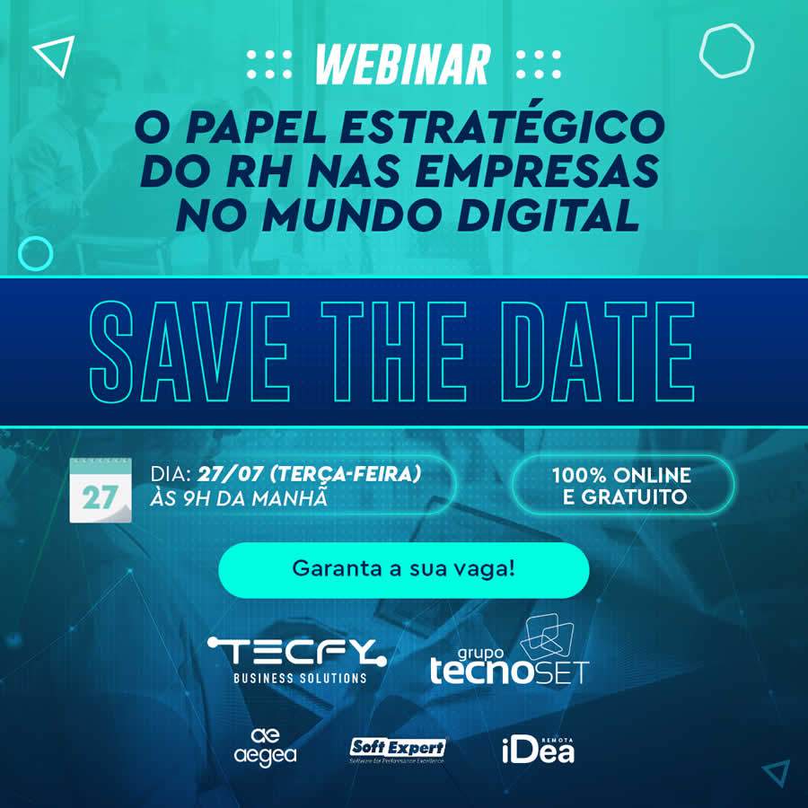 Webinar - O papel estrat&eacute;gico do RH nas empresas no mundo digital