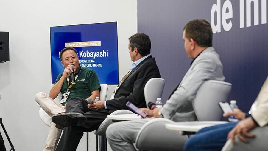 Participa&ccedil;&atilde;o de Marcos Kobayashi, Diretor Nacional Varejo e Vida da Tokio Marine, em painel do Congresso. Foto: Produtora Studio 32