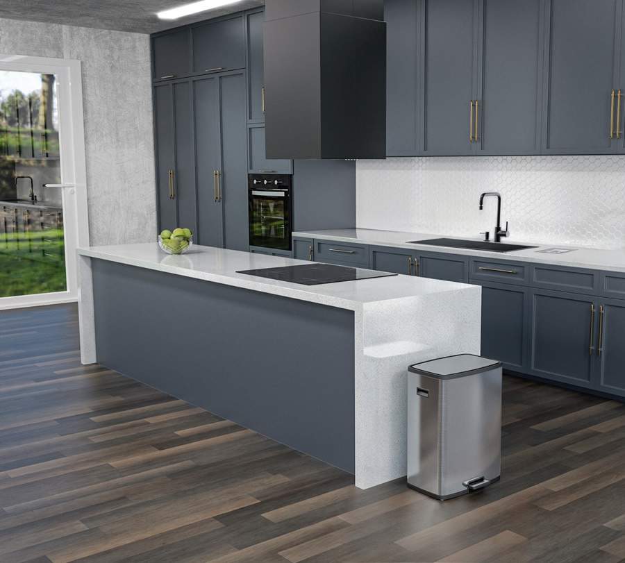 Lixeira Octos, da Tramontina, alia design exclusivo e riqueza em detalhes