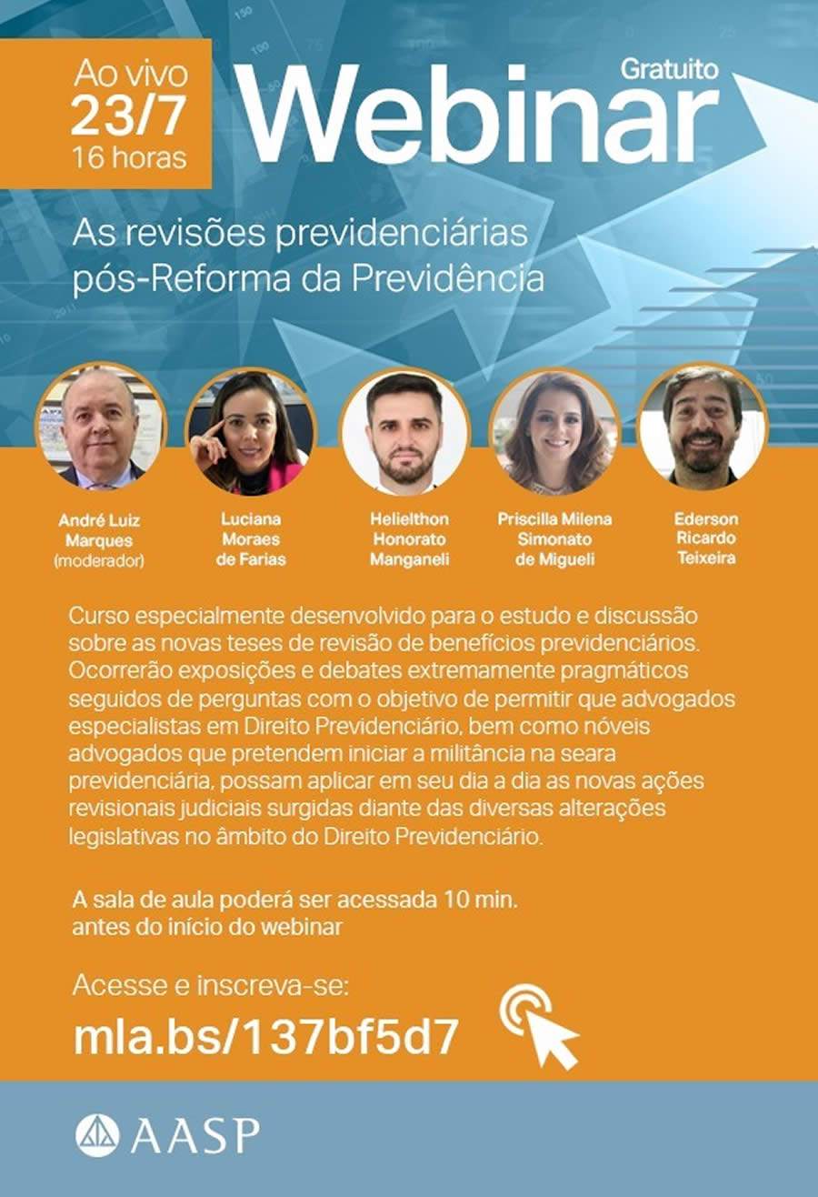 As revisões previdenciárias pós-Reforma da Previdência